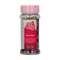 FUNCAKES SPRINKLE MIX CHAPEAU DE SORCIÈRE & BALAI 55G