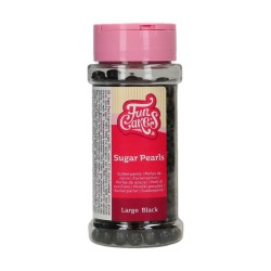 FUNCAKES PERLES SUCRE MEDIUM - NOIR - 80G