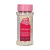 FUNCAKES PERLES SUCRE MEDIUM - BLANC - 50G