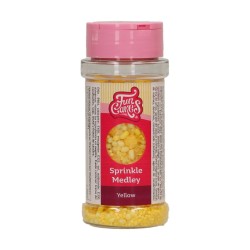 FUNCAKES SPRINKLE MEDLEY JAUNE 70 G