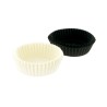 Caissettes cupcakes noires et blanches (x80)