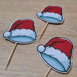 Topper Bonnet de noel x3