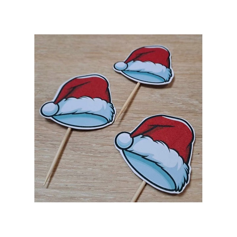 Topper Bonnet de noel x3