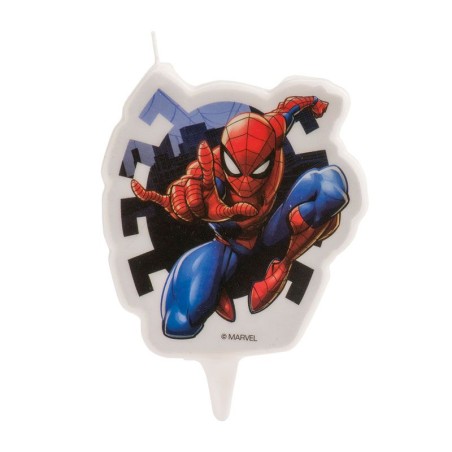 Bougie anniversaire Spiderman