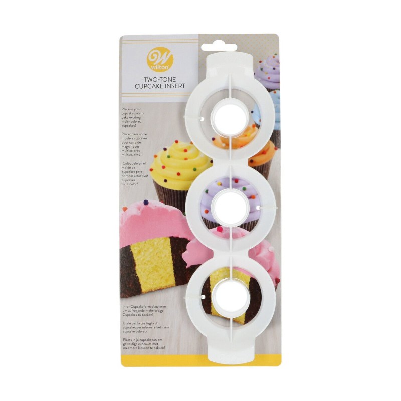 WILTON SÉPARATEUR CUPCAKE BICOLORE